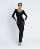Pantalon Lise Charmel Les Nuits Chics nuit argent ALH0035-NA