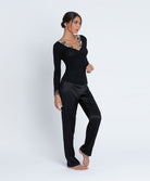 Pantalon Lise Charmel Les Nuits Chics nuit argent ALH0035-NA