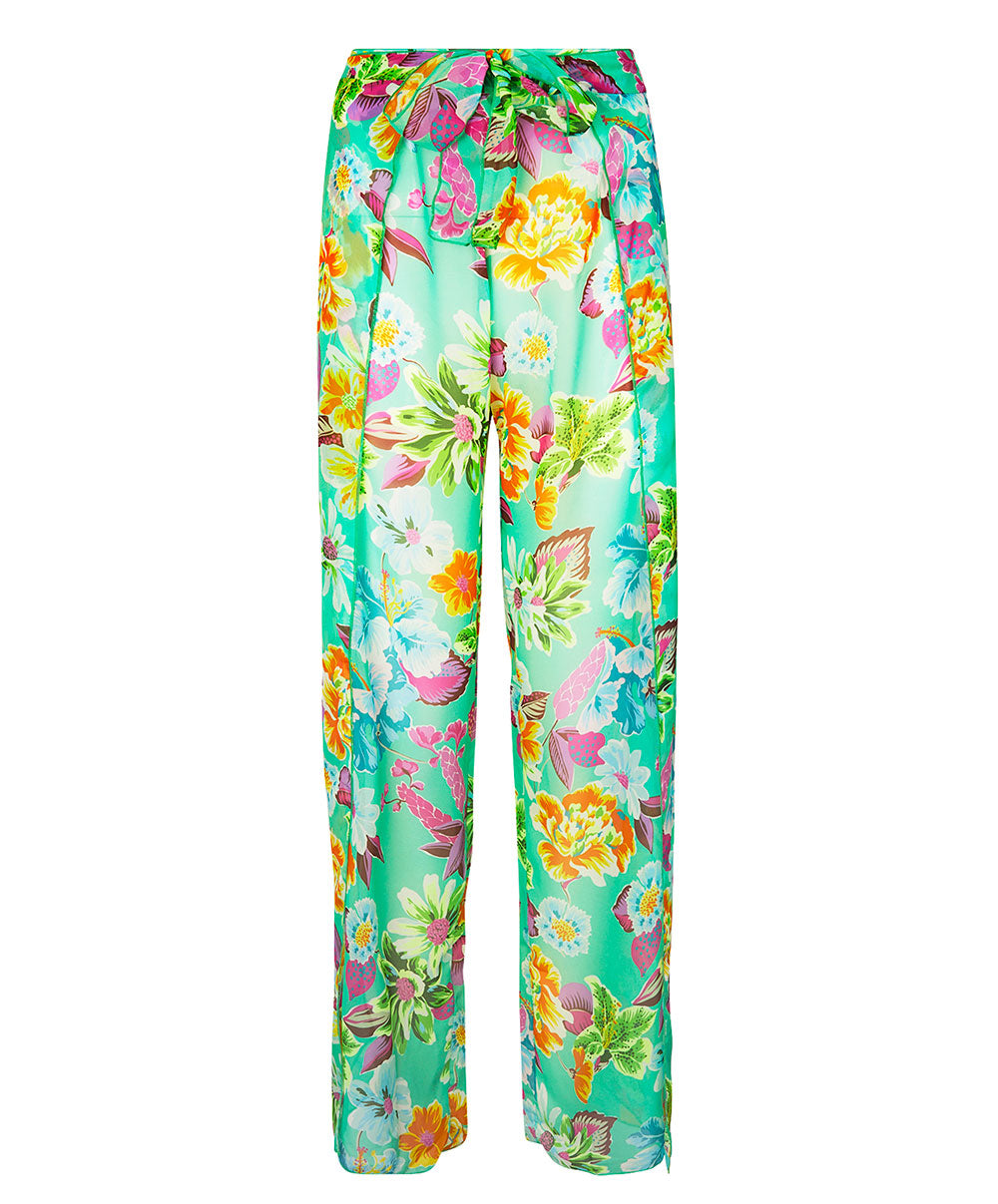 Pantalon d'été La Feminissima vert émeraude Antigel Bain ESB0070-VE 100