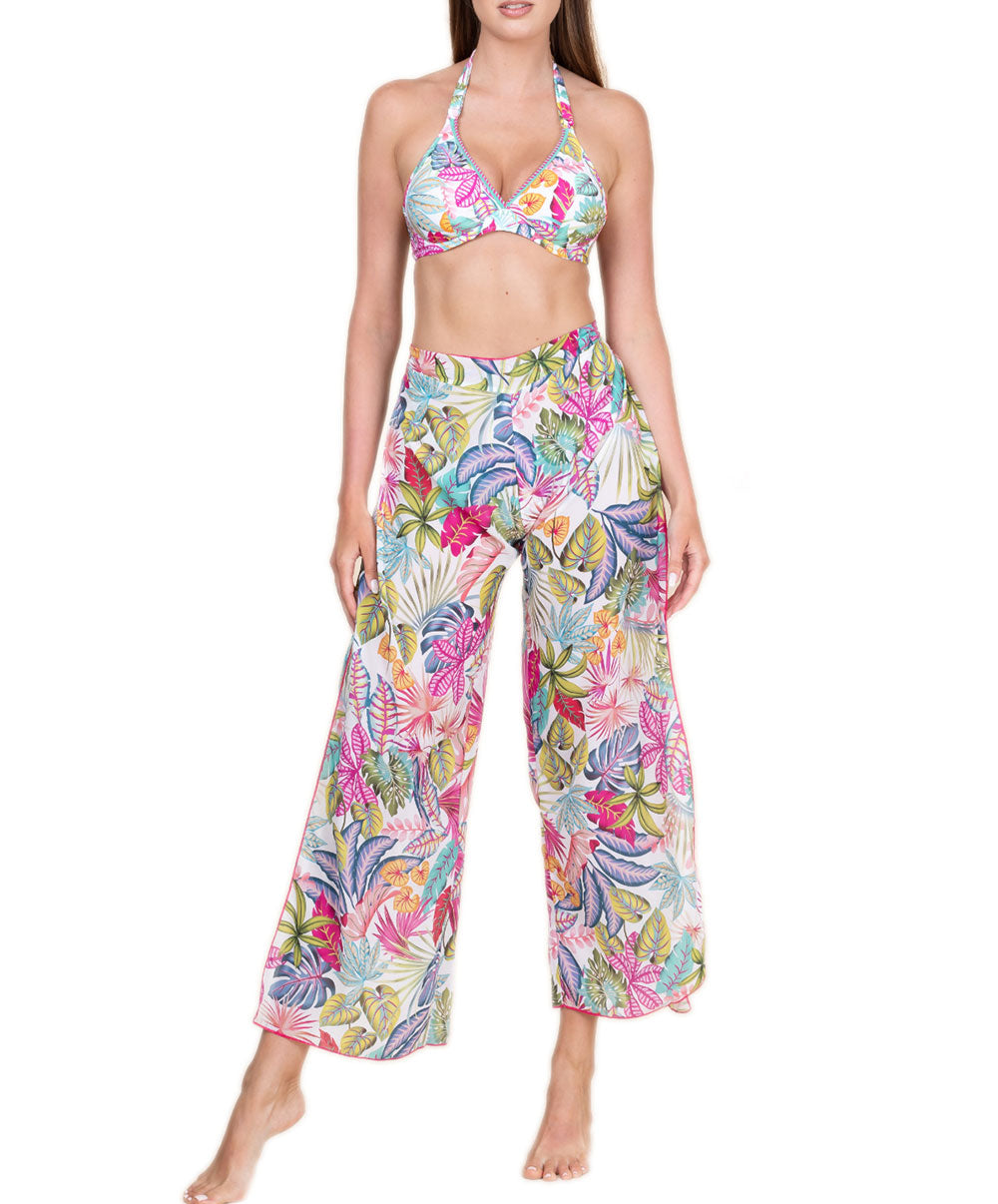 Pantalon d'été La Muse des Îles multicolore Antigel Bain ESB0066-IP