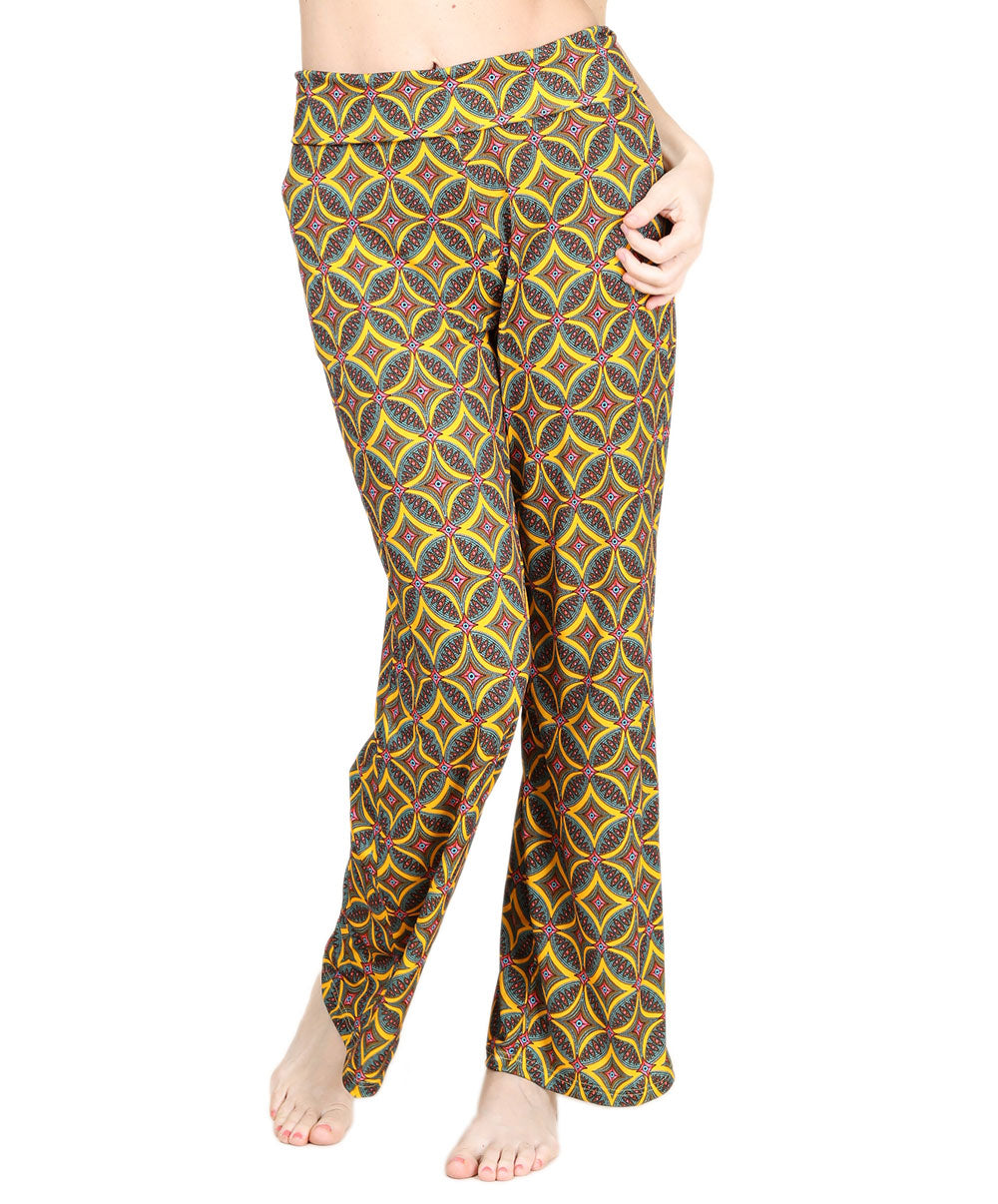 Pantalon de plage La Muse Africa jaune Antigel Bain ESB0056-JA