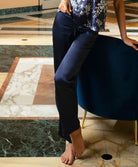 Pantalon en soie Lise Charmel Splendeur Soie marine ALC0780-SM