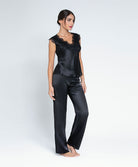 Pantalon en soie Lise Charmel Splendeur Soie noir ALC0780-NO