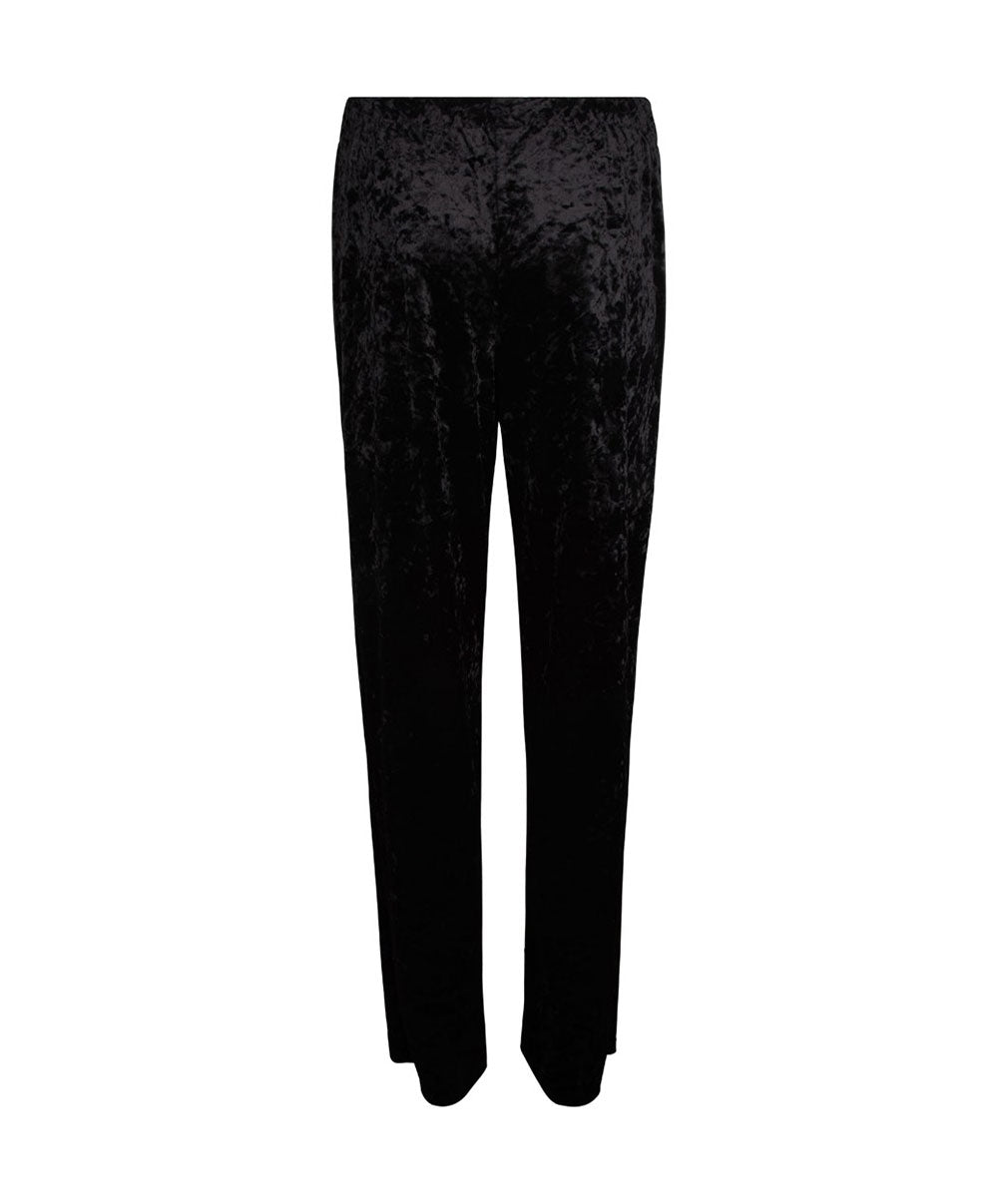 Pantalon en velours Antigel de Lise Charmel Velours en Fête noir ELH0036-NO