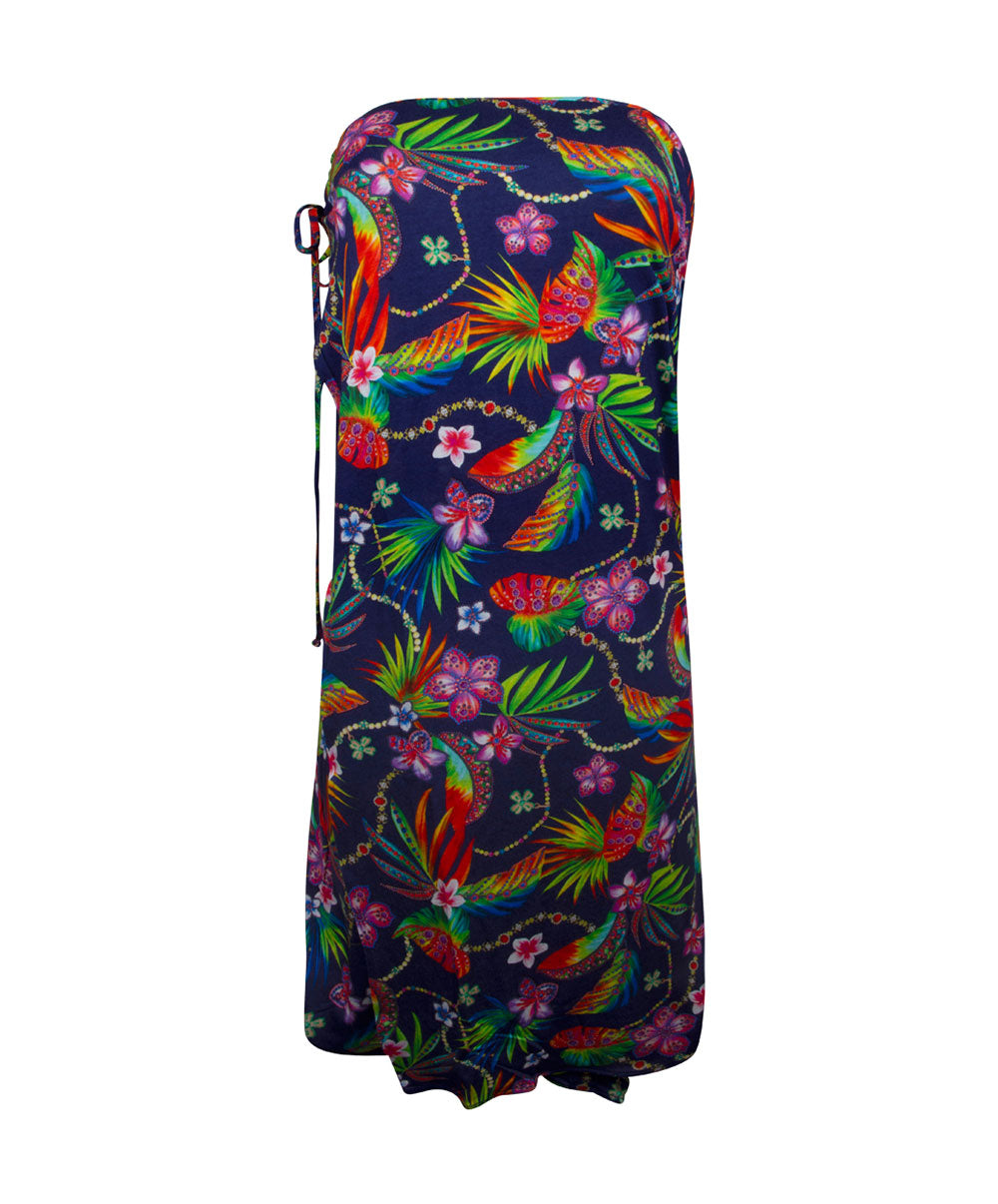 Paréo de plage La Précieuse marine Antigel Bain ESB6035-MX 10