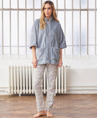 Poncho fourrure OSLO manches 3/4 Canat AH24-CA-OSLO-PON-052