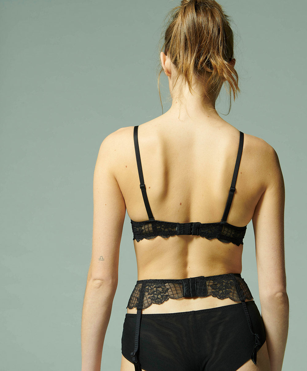 Porte-jarretelles Simone Pérèle Wish noir 12B800-015