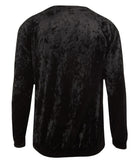 Pull manches longues en velours Antigel de Lise Charmel Velours en Fête noir ELH5336-NO 10