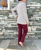 Pyjama long ensemble NINA PY2 grenat Canat 23H-CA.NINA.PY2-260