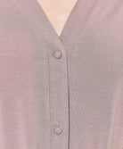 Robe de chambre luxe Lise Charmel Frisson Végétal rose ALG2112-VR