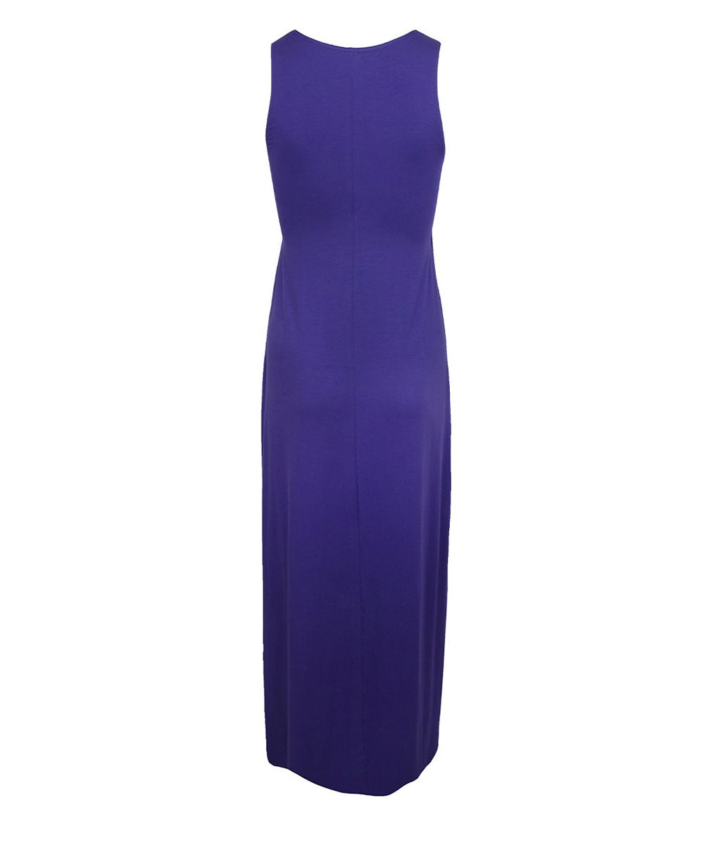 Robe de plage longue La Chiquissima purple Antigel Bain ESB1114-MP