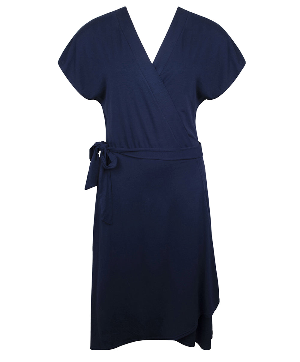 Robe de plage portefeuille La Chiquissima marine Antigel Bain ESB1214-MM 1