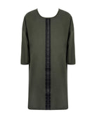 Robe nuisette en modal Antigel de Lise Charmel Tressage Graphic éclat aventure kaki FLC7137-EA