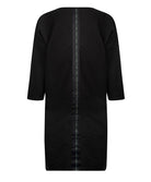 Robe nuisette en modal Antigel de Lise Charmel Tressage Graphic noir FLC7137-TN