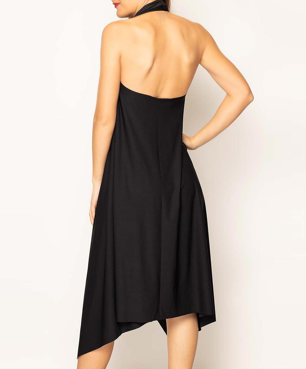 Robe paréo de bain La Costa Antigel noir Antigel Bain ESA1390-NO