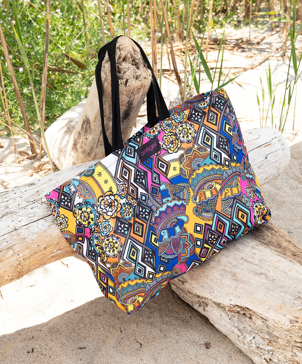 Sac de plage La Nomade multicolore Antigel Bain EAB8957-EN