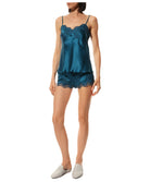 Short en soie Lise Charmel Splendeur Soie cyan ALC0180-SC