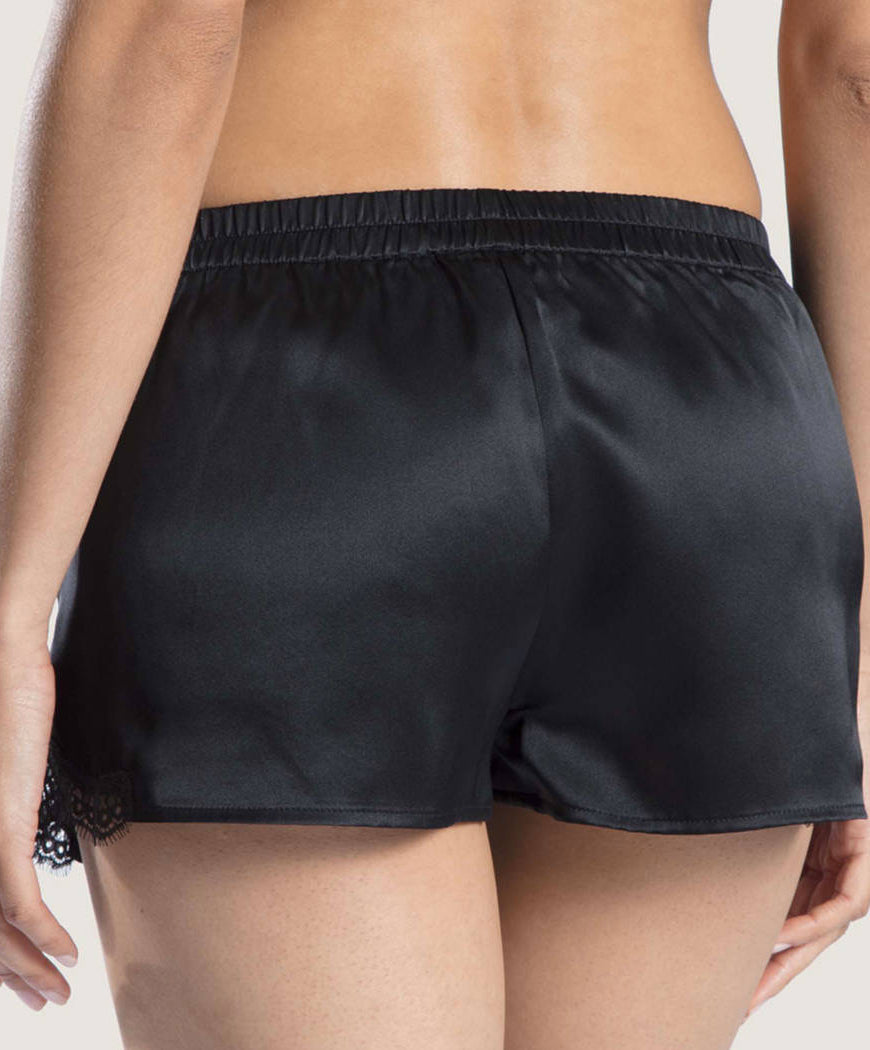 Short en soie Toi mon Amour (ex. Soie d'Amour) noir Aubade QS61-MS61-NOIR
