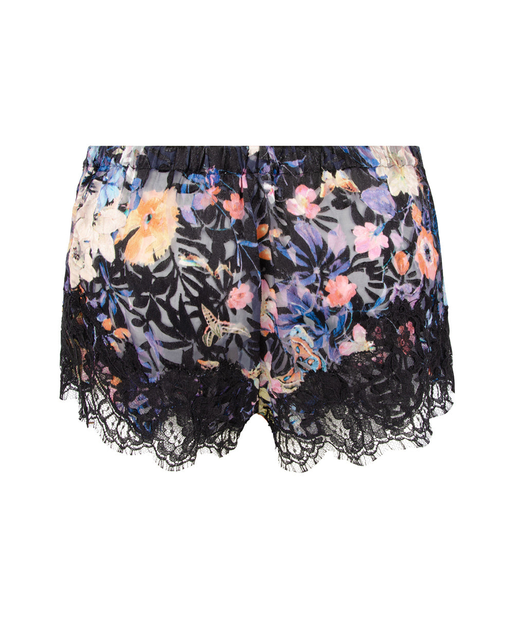 Short en soie et viscose Lise Charmel Flora Aura pastel ALH0119-AP