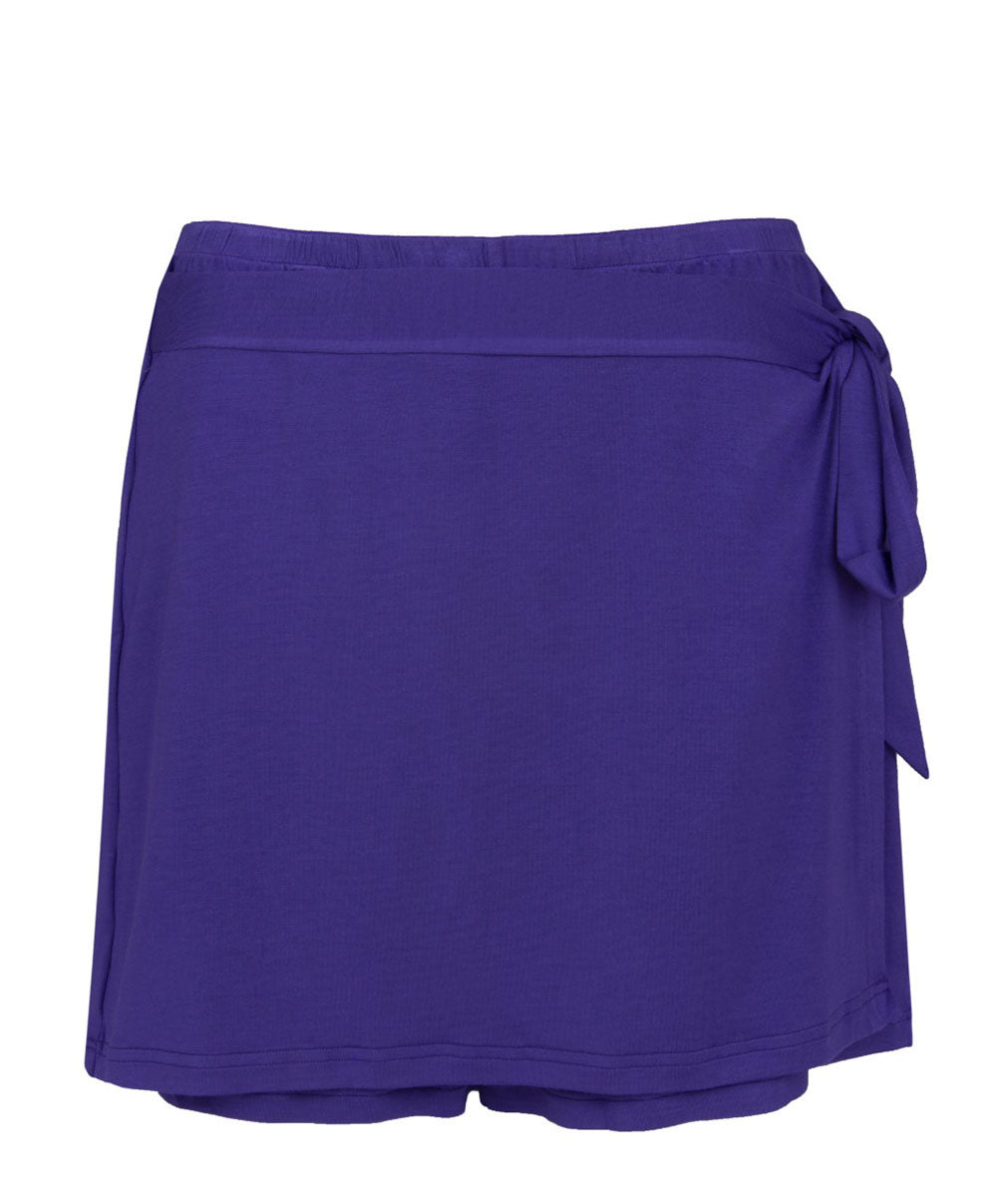 Short jupe de plage La Chiquissima purple Antigel Bain ESB0614-MP