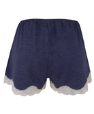 Short mi-long Antigel de Lise Charmel Simply Perfect bleu chiné et nacre ENA0306-BN