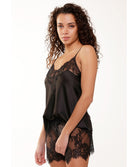 Short sexy en dentelle noir Lingadore Lingadore loungewear 7507FK-02-NOIR