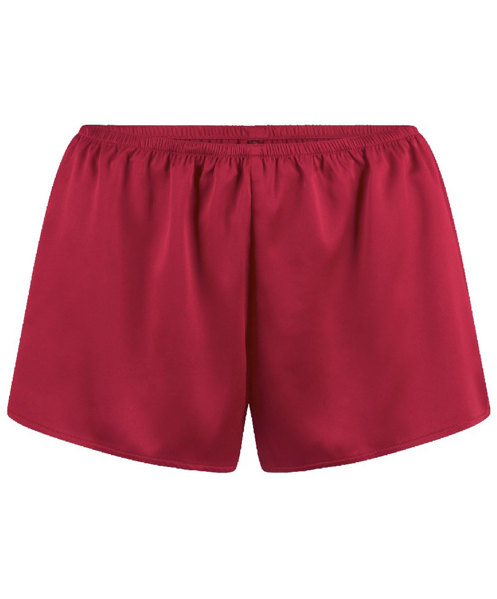 Short sexy satiné rouge cerise Lingadore Lingadore loungewear 7504FK-164-CERI