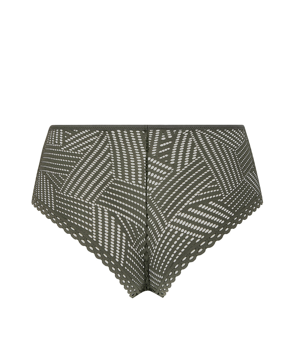 Shorty Antigel de Lise Charmel Tressage Graphic éclat aventure kaki ECC0437-EA