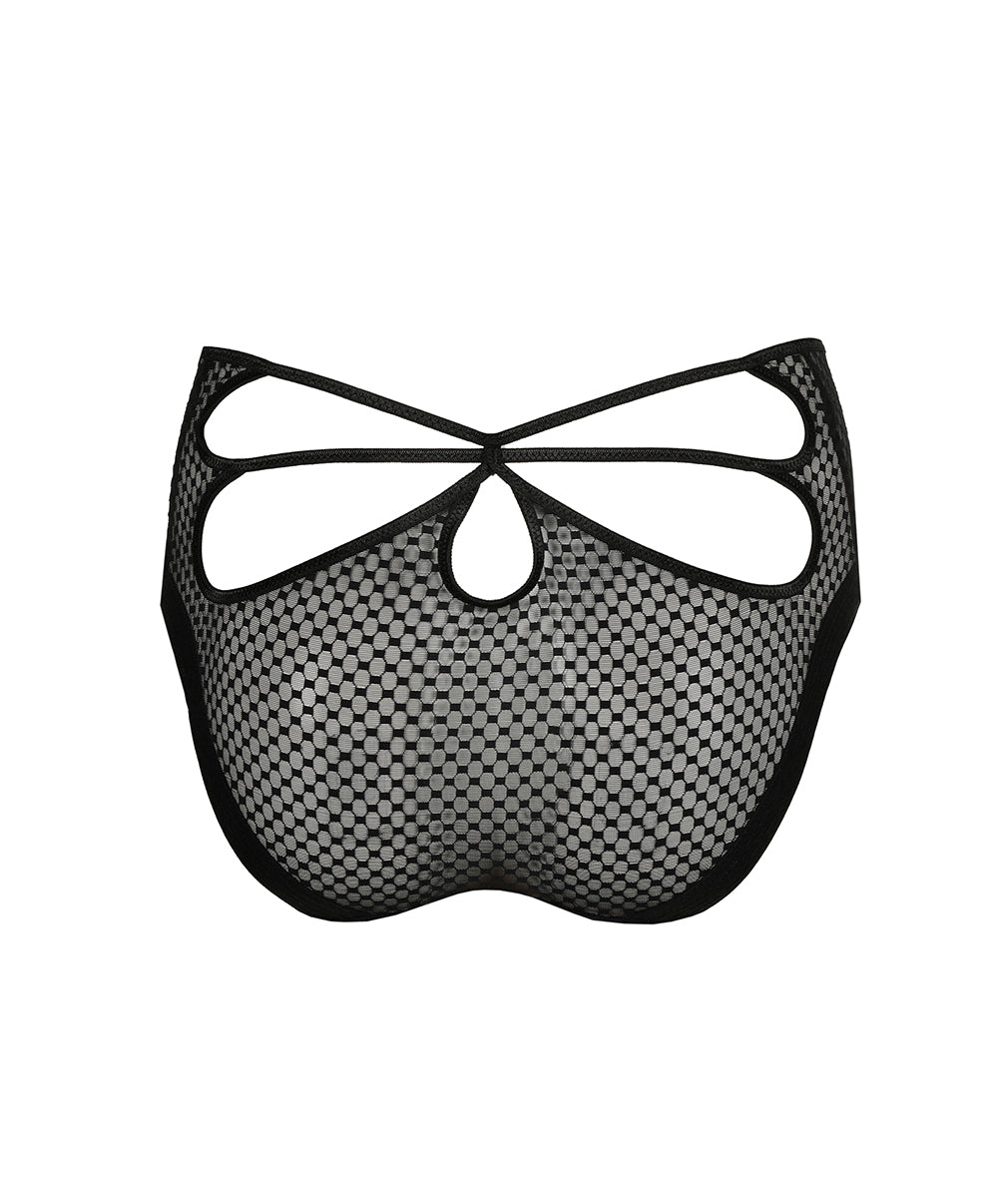 Shorty "Hotpants" Twist PrimaDonna Glass Beach noir 0542352-ZWA