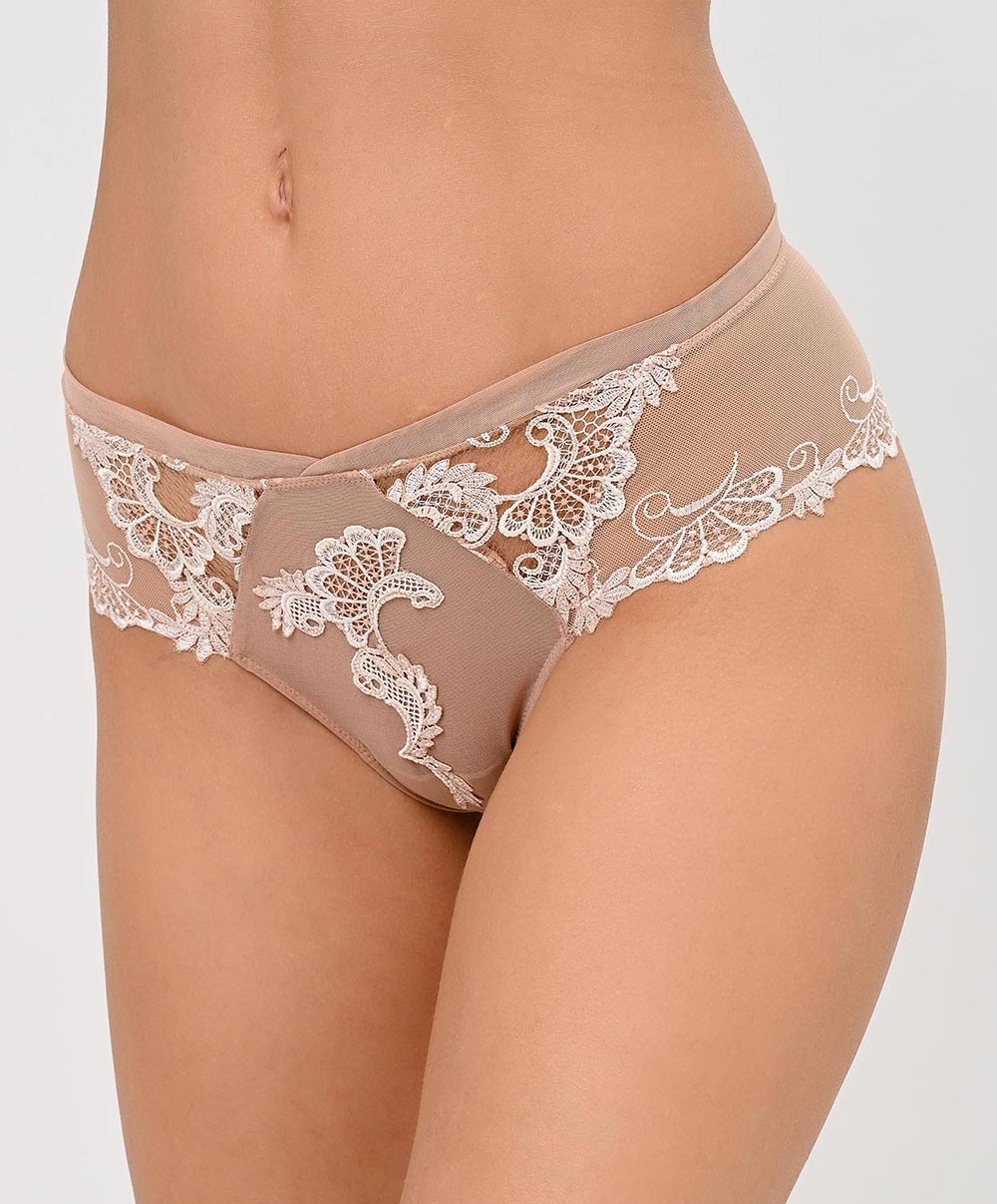 Shorty Lise Charmel Dressing Floral ambre nacre ACC0488-AN