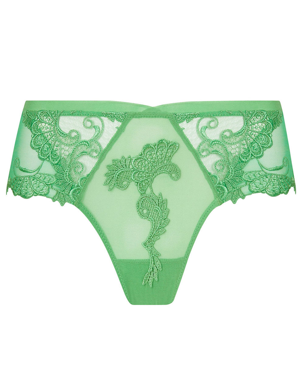 Shorty Lise Charmel Dressing Floral émeraude ACC0488-DE