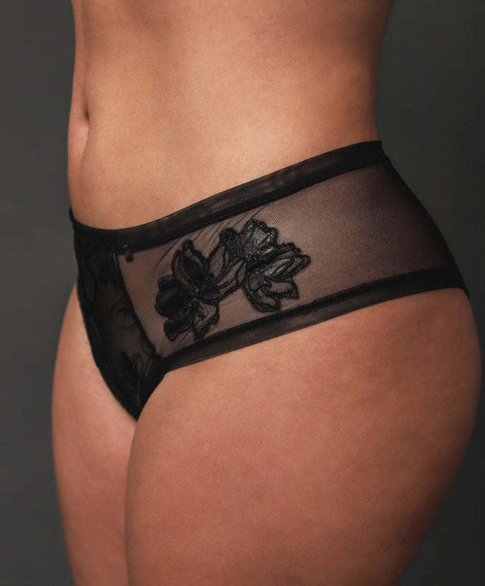 Shorty Lise Charmel Glamour Couture noir ACH0407-NO