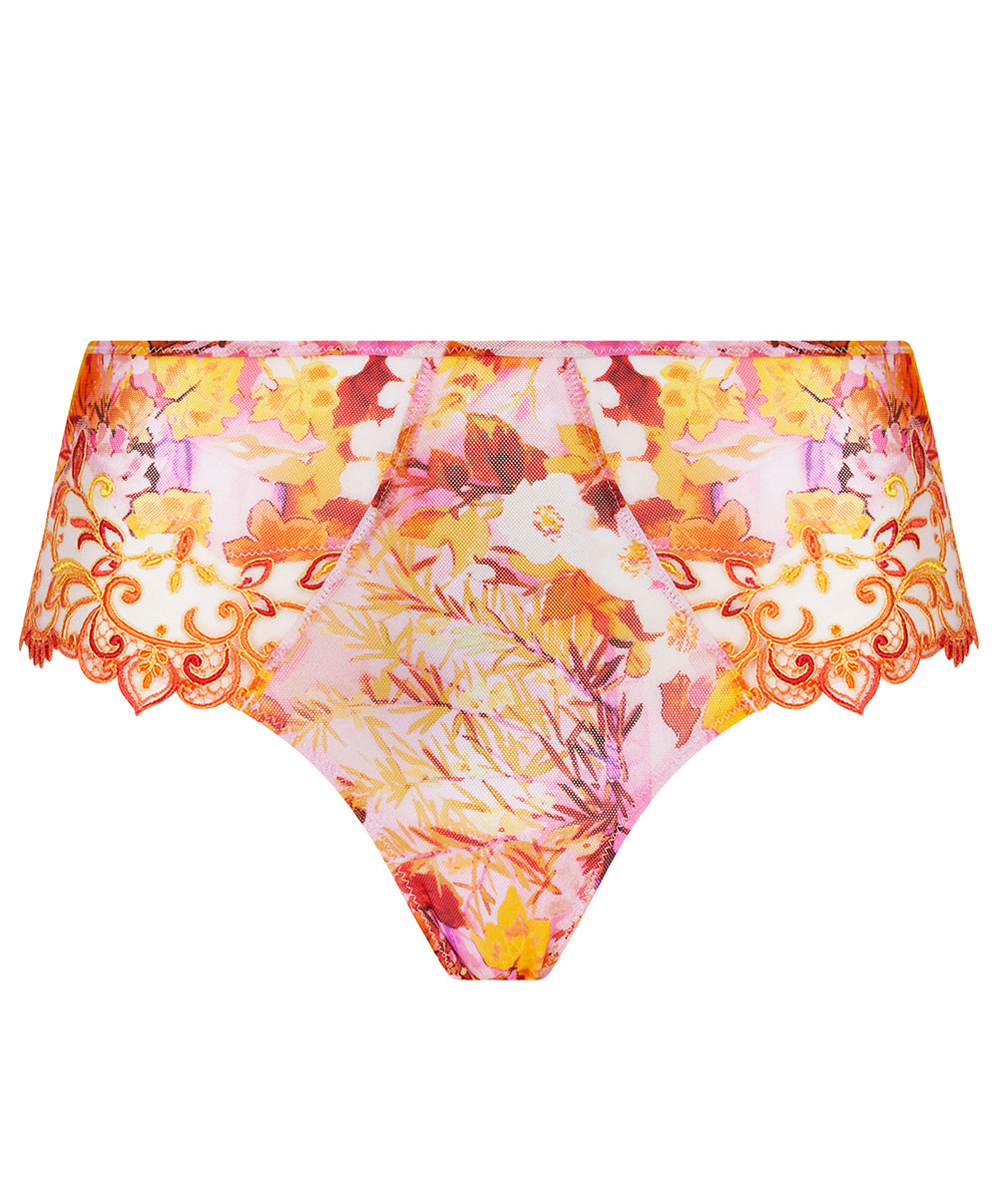 Shorty Lise Charmel Jardins de Lumière bouquet multicolore ACH0449-BL
