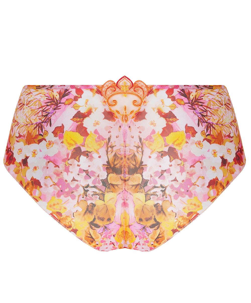 Shorty Lise Charmel Jardins de Lumière bouquet multicolore ACH0449-BL