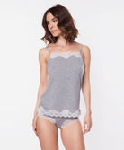 Shorty bien-être Antigel de Lise Charmel Simply Perfect chiné gris ENA0506-CG