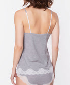 Shorty bien-être Antigel de Lise Charmel Simply Perfect chiné gris ENA0506-CG