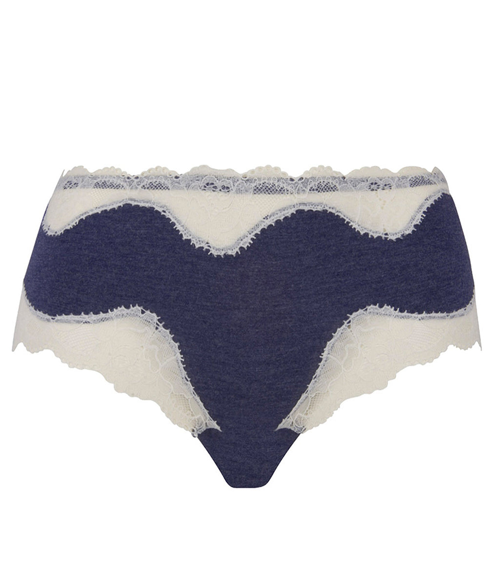 Shorty bien-être Antigel de Lise Charmel Simply Perfect bleu chiné ENA0506-BN