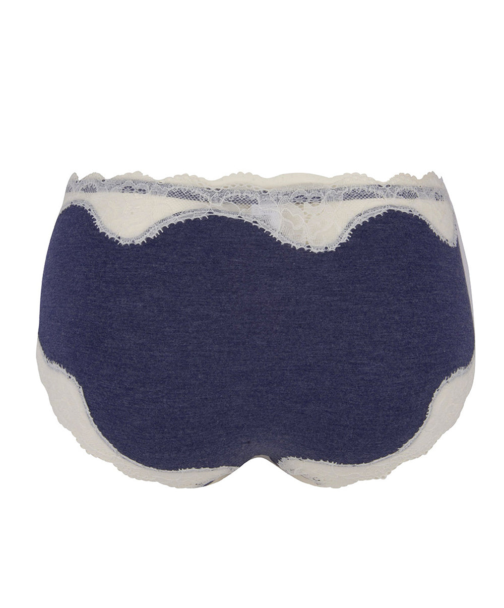 Shorty bien-être Antigel de Lise Charmel Simply Perfect bleu chiné ENA0506-BN