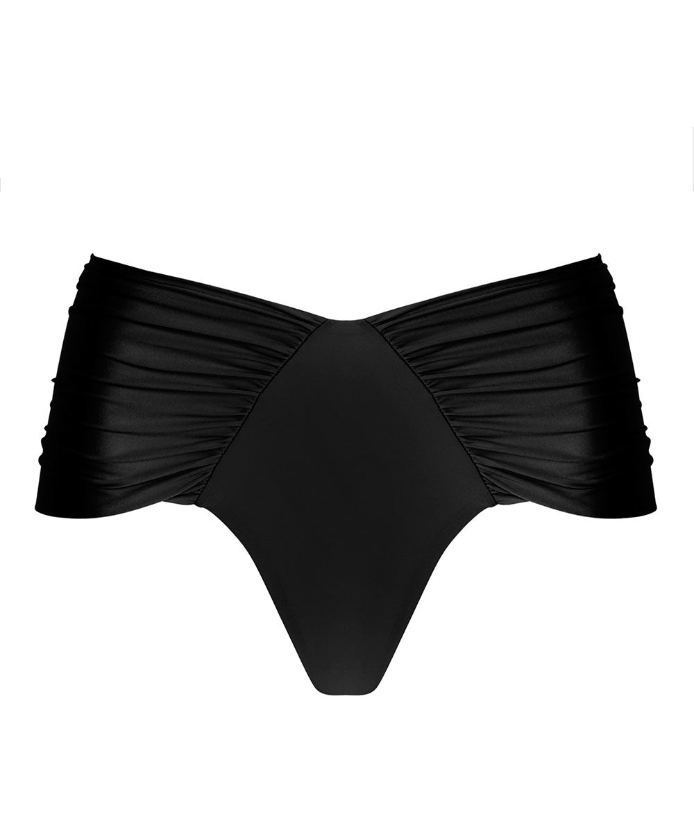 Shorty de bain La Jet-Setteuse noir Antigel Bain EBB0517-NO