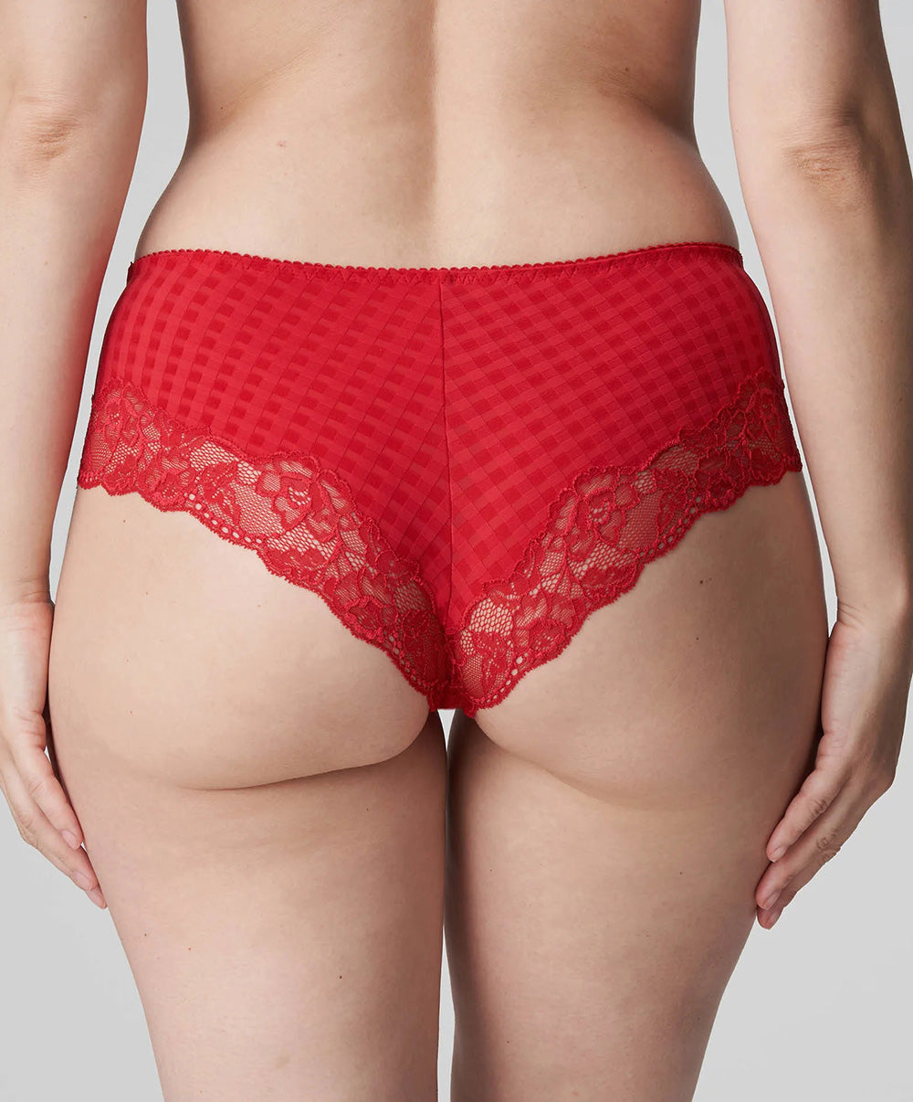 Shorty dentelle "Hotpants" PrimaDonna Madison rouge scarlet 0562127-SCA