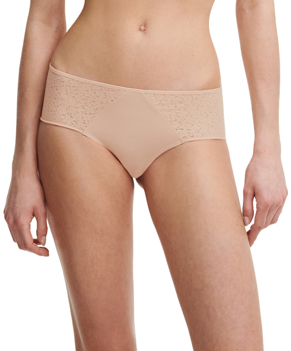 Shorty hipster Chantelle Norah beige doré C13F40-01N
