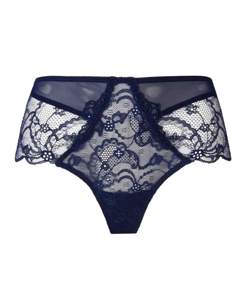 Shorty sexy Lise Charmel Soir de Venise bleu ACA1403-BV 10