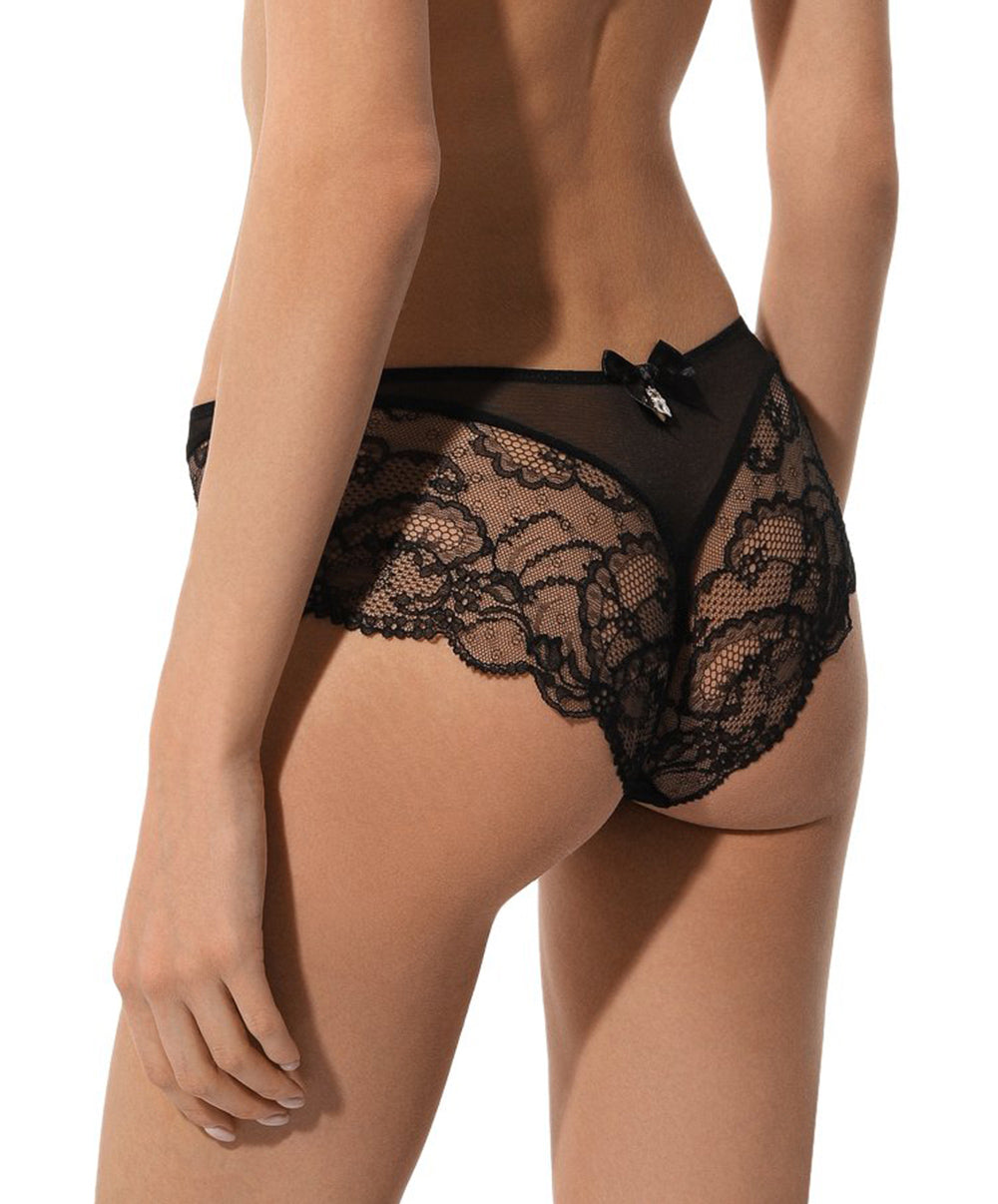 Shorty sexy Lise Charmel Soir de Venise noir ACA1403-ND