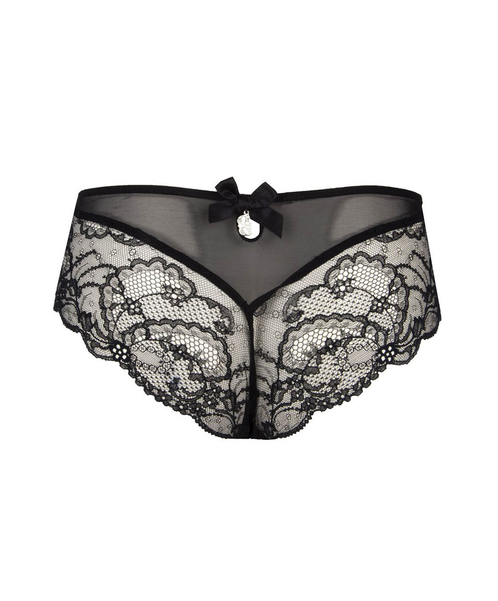 Shorty sexy Lise Charmel Soir de Venise noir ACA1403-ND