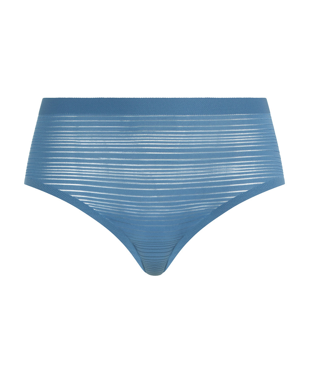 Shorty bleu denim Chantelle Soft Stretch Stripes bleu jeans C20D40-00C