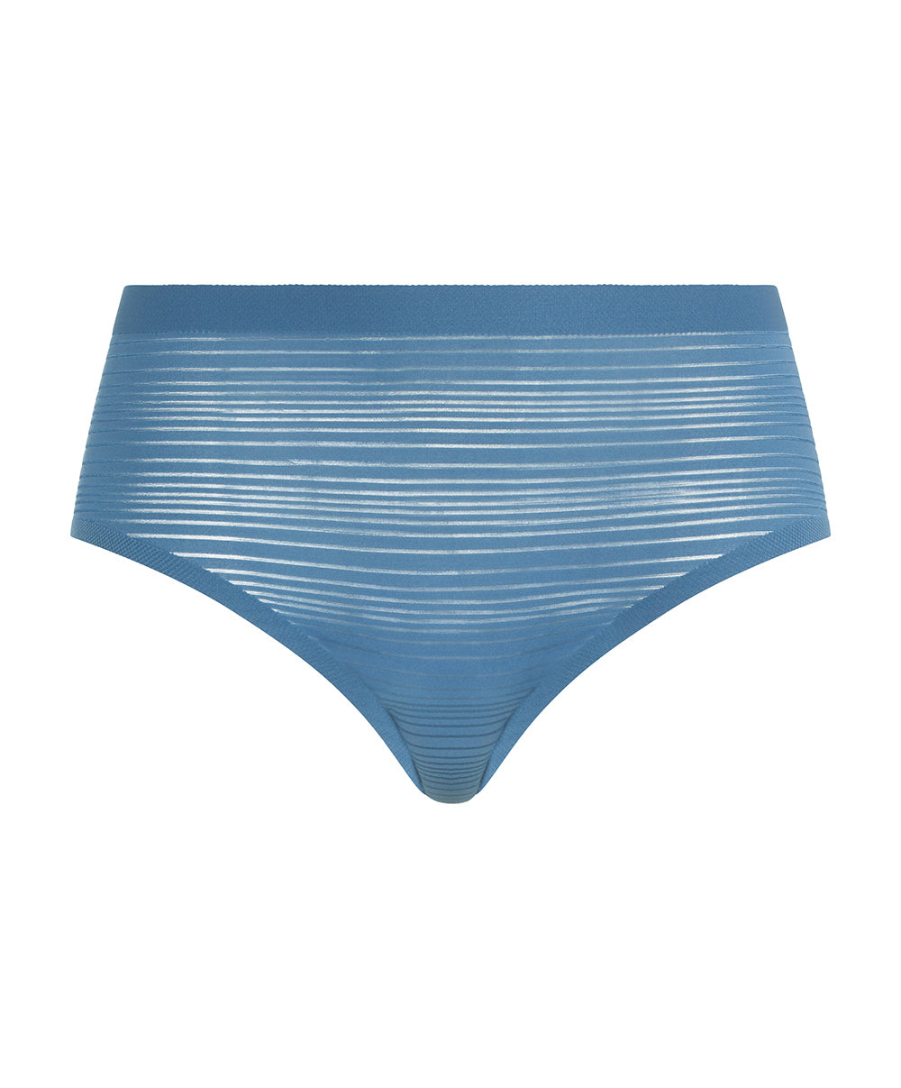 Shorty bleu denim Chantelle Soft Stretch Stripes bleu jeans C20D40-00C