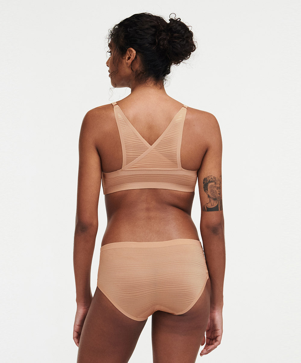 Shorty Chantelle Soft Stretch Stripes sirocco C20D40-00Q