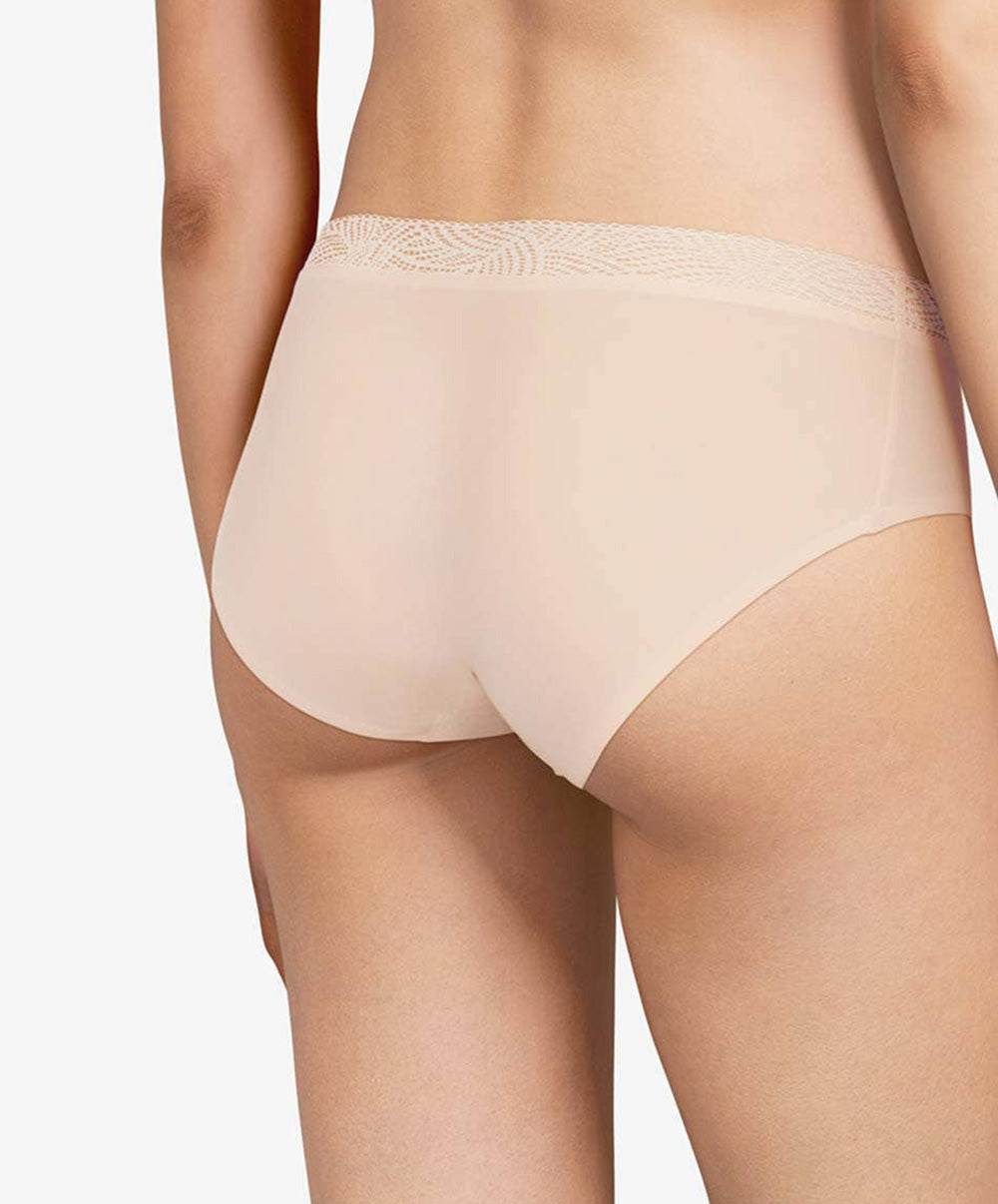 Shorty taille dentelle Chantelle Softstretch beige doré C11G40-01N 2