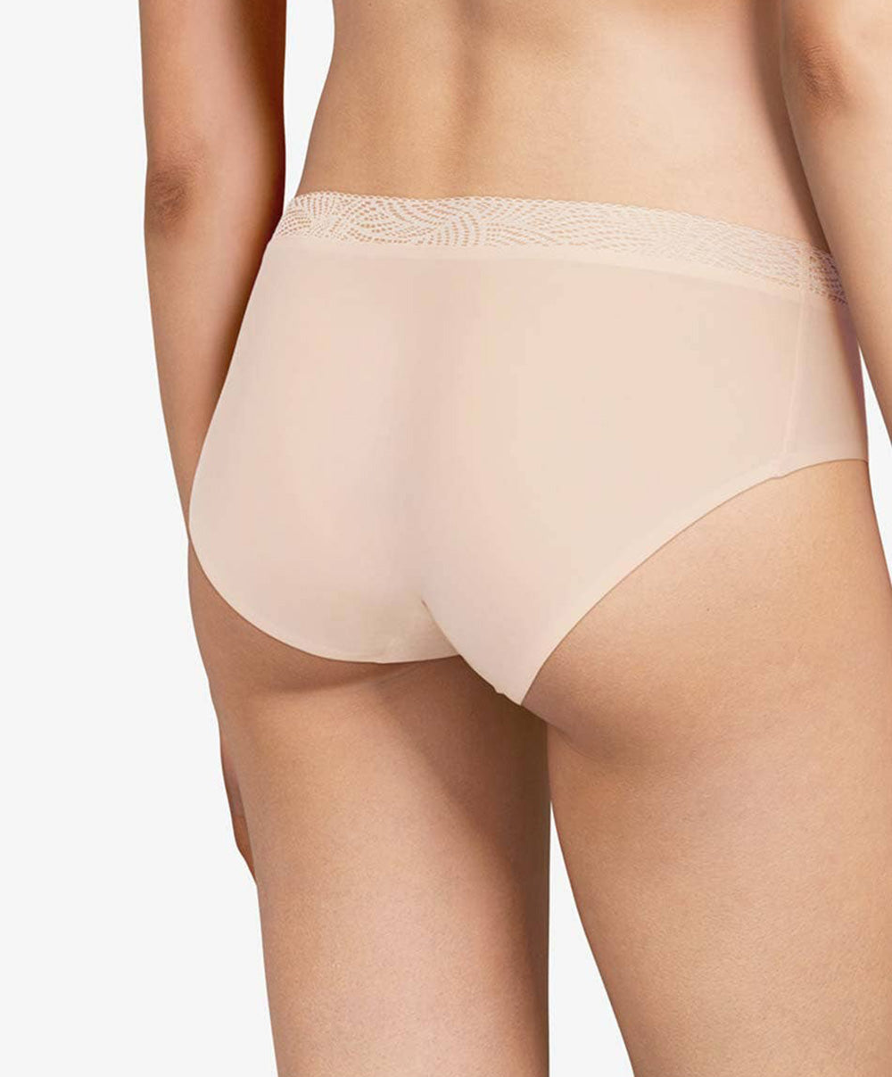 Shorty taille dentelle Chantelle Softstretch beige doré C11G40-01N 2