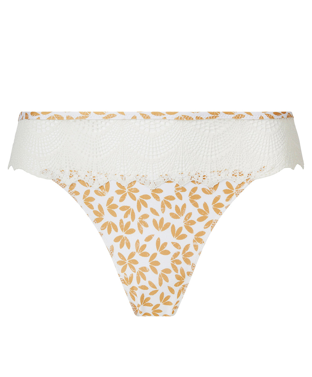 Slip Antigel de Lise Charmel Crochet Bohème camel ECJ0134-CB